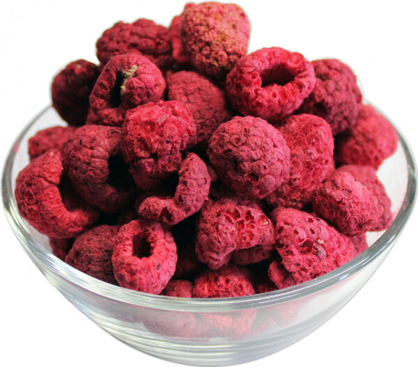 freeze dried raspberries whole