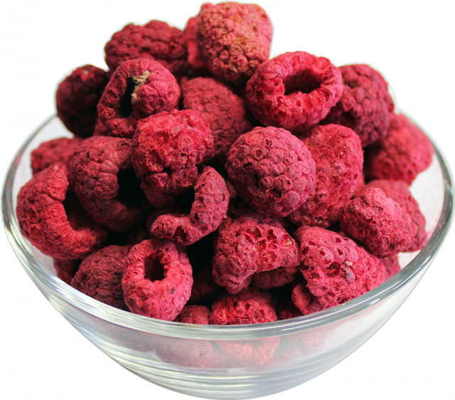 freeze dried raspberries whole